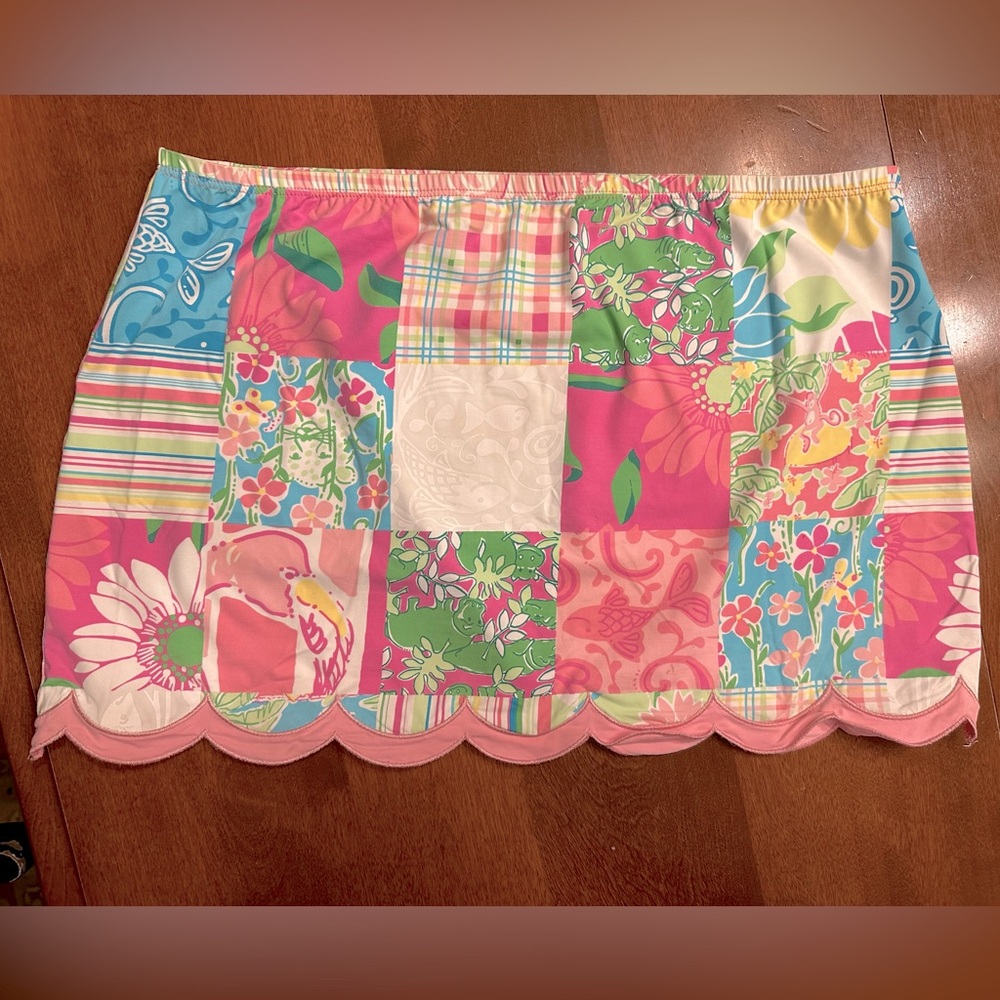 Lilly Pulitzer swim cover-up skirt